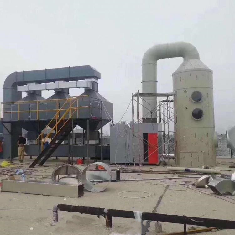 沧州重诺催化燃烧废气处理设备 车间废气烟尘净化环保设计方案